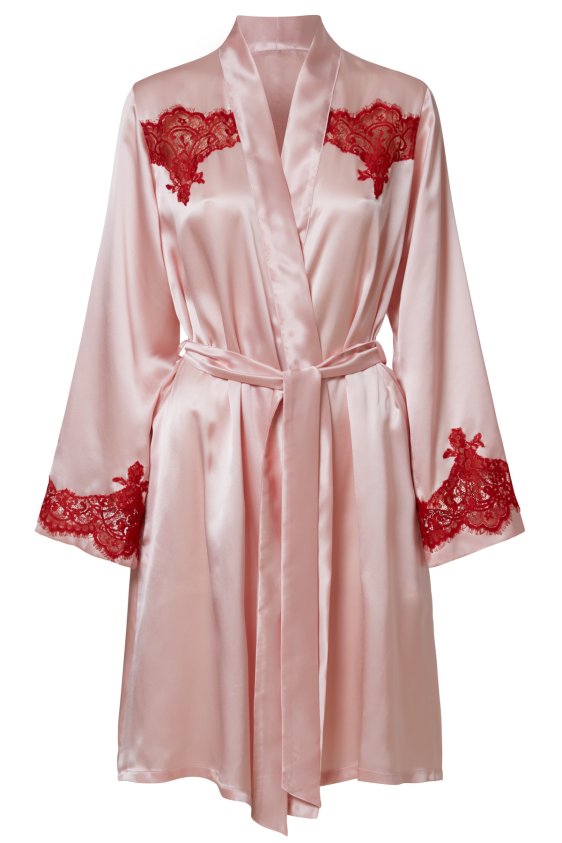 Miss Antoinette silk robe